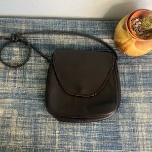 Coach 9461 Vintage Leather Crossbody • Black Leather Flap Bag 🖤